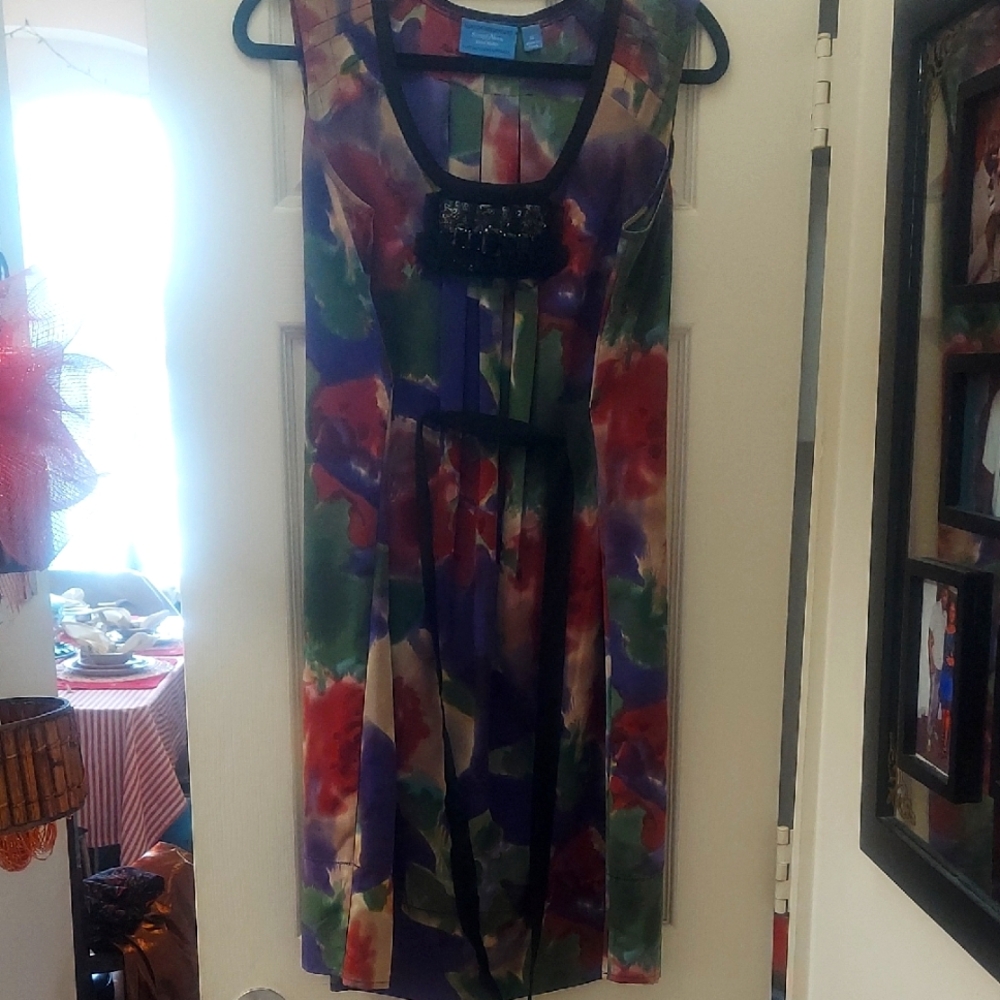 Simply Vera Vera Wang Multicolor Dress